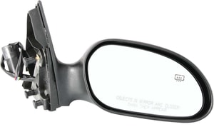 Power Mirror for Ford SABLE (2000-2005) / TAURUS (2000-2007), Right Passenger, Non-Folding, Heated, Paintable/Textured, with 2 Caps, Sedan/Wagon, without Puddle Light, Replacement