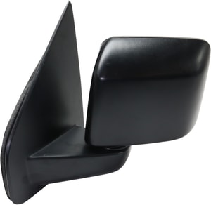 Manual Adjust Mirror for Ford F-150 (2004-2008), Left Driver, Non-Towing, Manual Folding, Non-Heated, Textured, Paddle Style, Without Auto Dimming, Blind Spot Detection, Memory, and Signal Light, New Body Style, Replacement