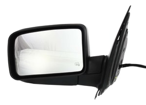 Power Mirror for Ford Expedition 2003, Left Driver, Non-Towing, Manual Folding, Heated, Paintable, without Auto Dimming, Blind Spot Detection, Memory, and Signal Light, Replacement