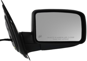 Power Mirror for Ford Expedition 2003, Right Passenger, Non-Towing, Manual Folding, Heated, Paintable, without Auto Dimming, Blind Spot Detection, Memory, and Signal Light, Replacement