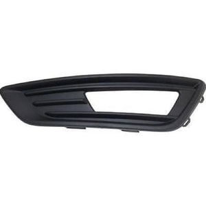 Front Bumper Fog Light Trim for 2015 - 2018 Ford Focus Left Driver Replacement, without Appearance Package; with Fog Lights;  F1EZ15266K