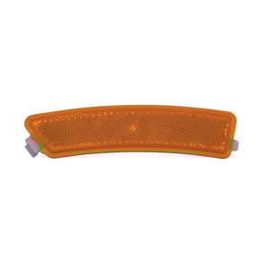 Front Bumper Reflector Light for Lincoln MKZ, 2013-2016, Left Driver Side, CAPA-Certified, Replacement
