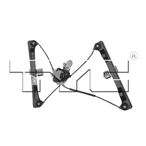 Front Left Driver Door Glass Regulator & Power Window Motor Assembly for 2006 - 2012 Mercury Milan,  8E5Z5423201A-PFM, Replacement