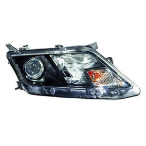 Left Driver Headlight Assembly for 2010 - 2012 Ford Fusion, Front Replacement Housing/Lens/Cover, Composite;  9E5Z13008B