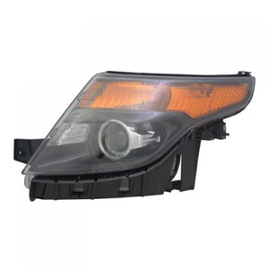 2013 - 2015 Ford Explorer Headlight Assembly - Left Driver