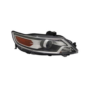 Right Passenger Headlight Assembly for 2010 - 2012 Ford Taurus SE + SEL, Front Headlight Assembly Housing, Lens, Cover, Composite;  BG1Z13008A, Replacement