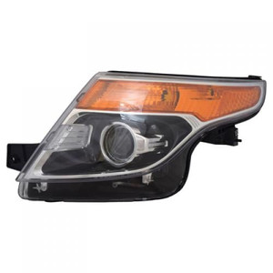 2011 - 2015 Ford Explorer Headlight Assembly - Left Driver