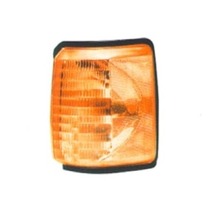 Left Driver Side Parking Light Assembly Replacement for 1987 - 1991 Ford Bronco, Without Black & Chrome Trim;  E9TZ13201D