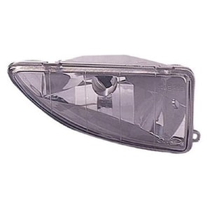 Fog Light Assembly for 2000 - 2004 Ford Focus, Left Driver Side Replacement Housing / Lens / Cover, Suitable for LX, SE, Sony Limited Edition, ZTS, ZTW, ZX3, ZX5;  1S4Z15200AD, Factory Installed, Replacement