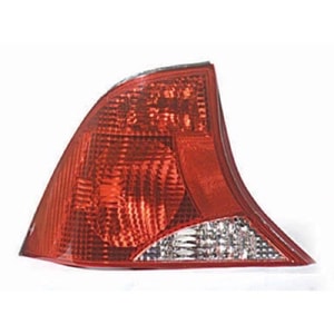 2001 - 2002 Ford Focus Rear Tail Light Assembly Replacement / Lens / Cover - Left Driver Side - (4 Door; Sedan)