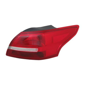 2015 - 2018 Ford Focus Taillamp Assembly Outer (Right / Passenger Side)