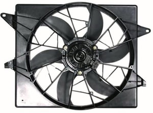 Radiator Cooling Fan Assembly for 1994 - 1997 Mercury Cougar, 4.6L V8 Engine,  F4SZ8C607D, Replacement