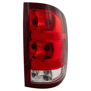 Tail Light for GMC Sierra 1500 (2007-2010/2012-2013), Sierra 2500HD/3500HD (2007-2014), Right Passenger, Assembly, SL/SLE/SLT/WT Models, Excludes 2007 Classic, Replacement