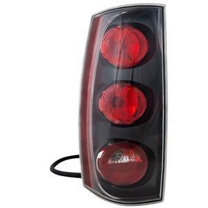Tail Light Assembly for GMC Yukon Denali Model, 2007-2014, Left Driver, Clear Lens, Replacement