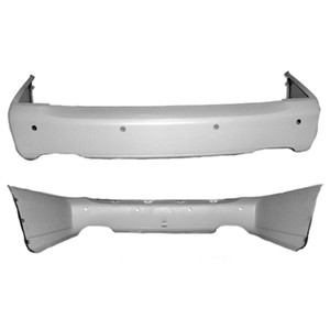 2000 - 2005 Cadillac Deville Rear Bumper Cover