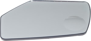 Mirror Glass for Chevrolet Suburban/Tahoe, GMC Yukon/Yukon XL 2015-2020, Left Driver, Non-Towing, Heated, without Signal and Blind Spot Glass, with Backing Plate, Replacement
