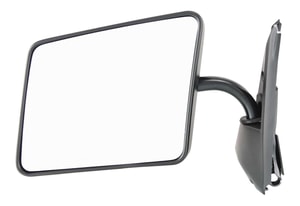 Manual Adjust and Folding Mirror for Chevrolet S10 Pickup (1982-1993) and S10 Blazer (1983-1994), Left Driver, Non-Heated, Paintable, Below Eyeline Type, Replacement