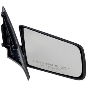 Manual Adjust Mirror for Chevrolet S10 Pickup (1982-1993) and S10 Blazer (1983-1994), Right Passenger, Manual Folding, Non-Heated, Textured, Standard Type, Replacement