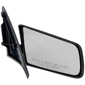 Manual Adjust Mirror for Chevrolet S10 Pickup (1982-1993) and S10 Blazer (1983-1994), Right Passenger, Manual Folding, Non-Heated, Textured, Standard Type, Replacement