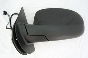 Outside Rear View Mirror Assembly for 2007-2014 Chevrolet Suburban 1500, Left Driver Side, without Courtesy Light, with Off Road Package and Power, Old Style,  20843177, Replacement