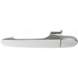 Rear Left Driver Exterior Door Handle for 2005 - 2010 Chevrolet Cobalt, Outer Side, Chrome Finish, OEM (OEM): 15803524, Replacement