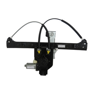 Right Passenger Rear Door Glass Power Window Regulator with Motor for 2002 - 2009 Chevrolet (Chevy) Trailblazer, Regulator & Motor Assembly,  19301978, Replacement