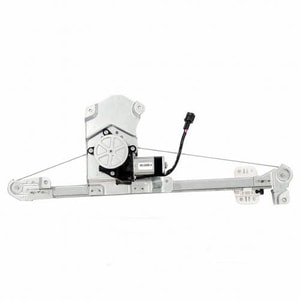 Rear Door Glass Regulator Motor for 2004 - 2012 Chevrolet Colorado, Left Driver, Power Window with  15922916 Regulator & Motor Assembly, Replacement