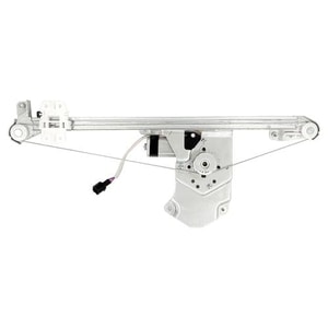Right Passenger Rear Door Glass Regulator Motor for 2004 - 2012 Chevrolet Colorado, Power Window Regulator with Motor Assembly,  15922917, Replacement