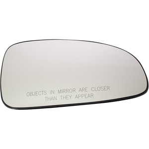 Mirror Glass for Chevrolet AVEO 2004-2008/AVEO5 2006-2008, Right Passenger, Non-Heated, with Backing Plate, Replacement