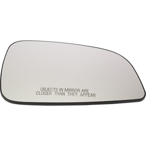 Mirror Glass for Chevrolet Malibu 2008-2012 & Saturn Aura 2007-2009, Right Passenger, Non-Heated, with Backing Plate, (LS/LT Models), Replacement