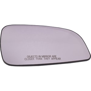 Heated Mirror Glass for Chevrolet Malibu LTZ Model 2008-2012, Saturn Aura 2007-2009, Right Passenger, with Backing Plate, Replacement