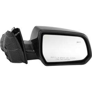 Power Mirror for GMC Acadia 2017-2019, Right Passenger Side, Manual Folding, Heated, Paintable with Blind Spot Glass, without Auto Dimming, Memory & Signal Light, Replacement
