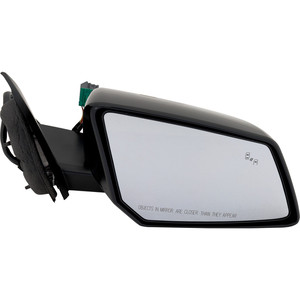 Power Folding Mirror for GMC Acadia 2013-2016/Chevrolet Traverse 2013-2017, Right Passenger, Heated, Paintable, with Blind Spot Detection in Glass, In-housing Signal Light, Memory, without Auto Dimming, Replacement