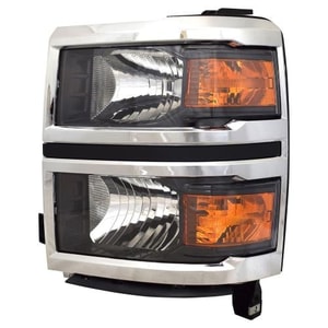 2014 - 2015 Chevrolet (Chevy) Silverado 1500 Headlight Assembly - Left Driver