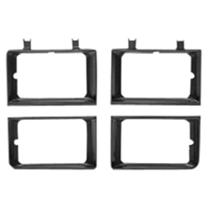 1983 - 1984 GMC C2500 Suburban Headlight Bezel - (Brand: LKQ) - Right Passenger Side - (Base 5.7L, 5.0L, 6.2L, 7.4L Sport Utility + Base 5.7L, 5.0L, 6.2L, 7.4L, 4.8L Sport Utility + High Sierra 5.7L, 5.0L, 6.2L, 7.4L Sport Utility + High Sierra 5.7L, 5.0L, 6.2L, 7.4L, 4.8L Sport Utility + Sierra Classic 5.7L, 5.0L, 6.2L, 7.4L Sport Utility + Sierra Classic 5.7L, 5.0L, 6.2L, 7.4L, 4.8L Sport Utility) Replacement
