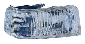 Left Driver Park Light Assembly for 1992 - 2002 Cadillac Eldorado, includes Signal Light,  16520051, Replacement Lens Cover
