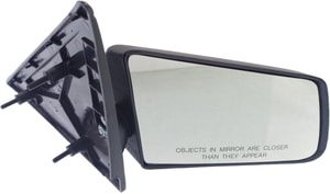 Manual Adjust Mirror for Chevrolet S10 Pickup (1994-2004) / Blazer (1995-2005), Right Passenger Side, Manual Folding, Non-Heated, Textured, Standard Type, Replacement