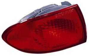 Left Driver Rear Tail Light Assembly for 2000 - 2002 Chevrolet Cavalier, includes Marker Light;  5978345, Replacement