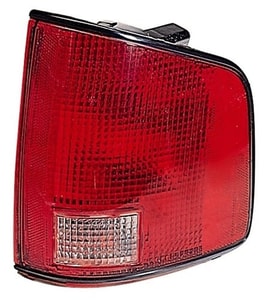 Left Driver Tail Light Assembly for 2002 - 2004 GMC Sonoma, 2nd Design, Without Bulbs or Harness,  15166763, Replacement