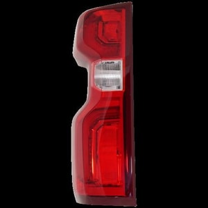 2019 - 2025 Chevrolet (Chevy) Silverado 1500 Tail Light Rear Lamp - Left Driver