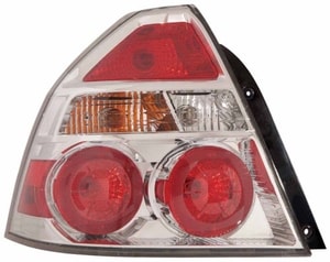 Tail Light Assembly for Chevrolet Aveo 2009-2011, Right Passenger, CAPA-Certified, Replacement