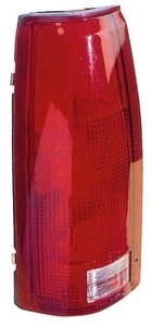 Left Driver Tail Light Lens for 1988 - 2000 GMC Yukon (Base Model, GT, SL, SLE, SLeft Driver, Sport) Replacement,  16506355