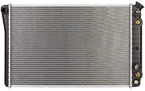 Radiator Assembly for 1982 - 1992 Pontiac Firebird, w/ Multi Port Right Passenger Injection (MPI);  52453813, Replacement