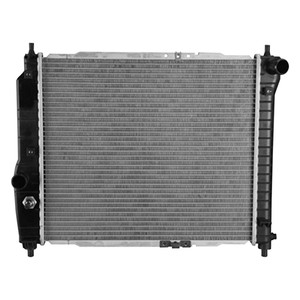Radiator Assembly for 2004 - 2008 Chevrolet Chevy Aveo 1.6L L4, Without Air Conditioning,  96816482, Replacement