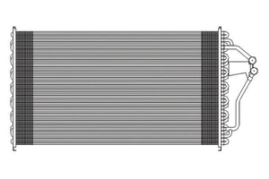 A/C Condenser for 1994 - 1999 Pontiac Bonneville,  52462563, A/C Condenser, Replacement