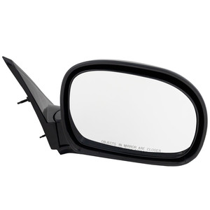 Manual Adjust and Manual Folding Mirror for Chevrolet S10 Pickup (1994-1997) and Blazer (1995-1998), Right Passenger, Non-Heated, Paintable, Below Eyeline Type, Replacement