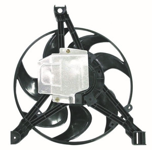Condenser Fan for 1997 - 1998 Chevrolet Venture, A/C Condenser Fan - Right Passenger Side with Motor/Fan/Bracket,  GM3113111 Replacement, Right Side Mounted