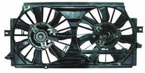 Radiator Cooling Fan Assembly for 2000-2001 Buick Century, Dual Fan Assembly, Replacement, GM3115116