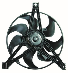 Radiator Cooling Fan Assembly for 1997 - 1998 Buick Century 3.1L V6, Left Driver Side Mounted,  GM3115118, Replacement