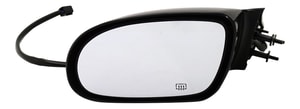Power Mirror for 1995-1996 Chevrolet Caprice, Left Driver Side, Manual Folding, Heated, Paintable, Replacement